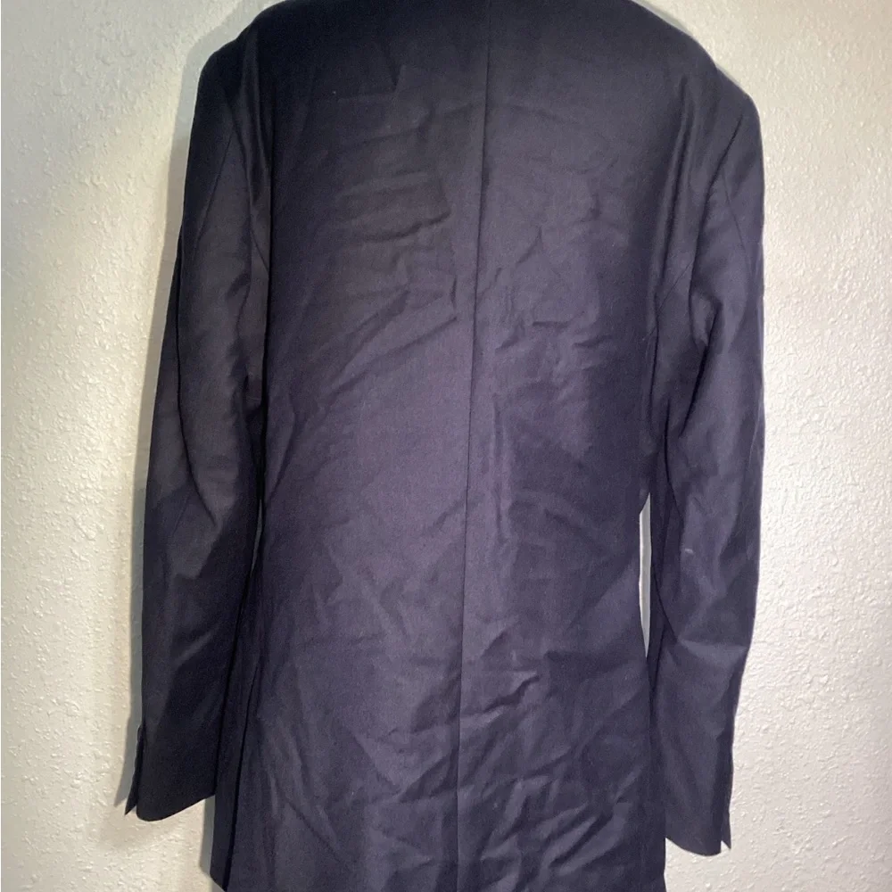 J. Crew Ludlow slim fit navy blue wool blazer jacket size 42L